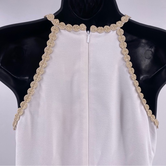 Lilly Pulitzer Women’s Size 00 White & Gold Romper Dress NWT - Picture 7 of 10